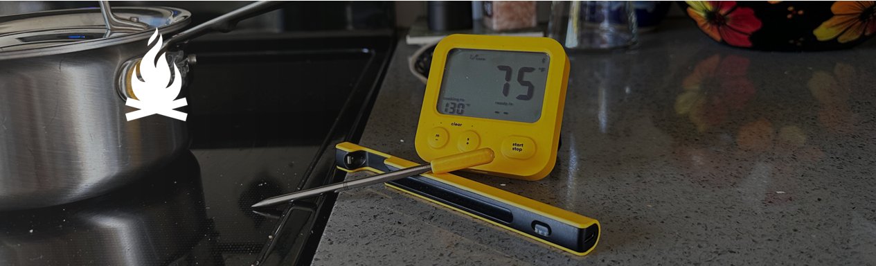 Combustion Inc. wireless cooking thermometer by ThornWerks Design